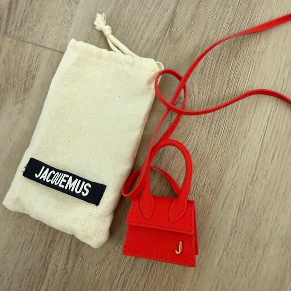 Jacquemus Vibrant Red Mini Bag - Picture 1 of 7
